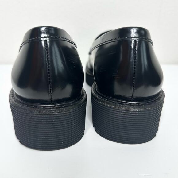 Prada Monolith Penny Loafers Black Size 38 - Picture 4 of 8